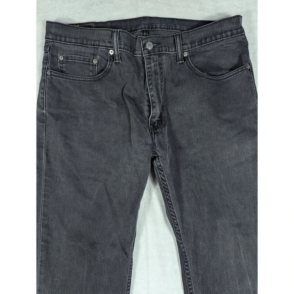 Levis 559 Relaxed Straight Jeans‎ Mens 36 Faded Black Denim